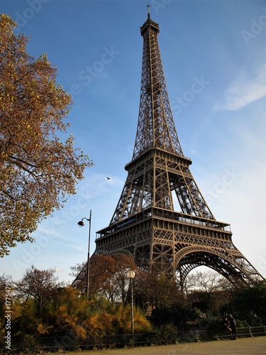 Autumn eiffel