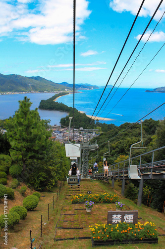 Amanohashidate Cable Car View