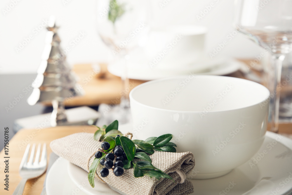 Christmas table Christmas table