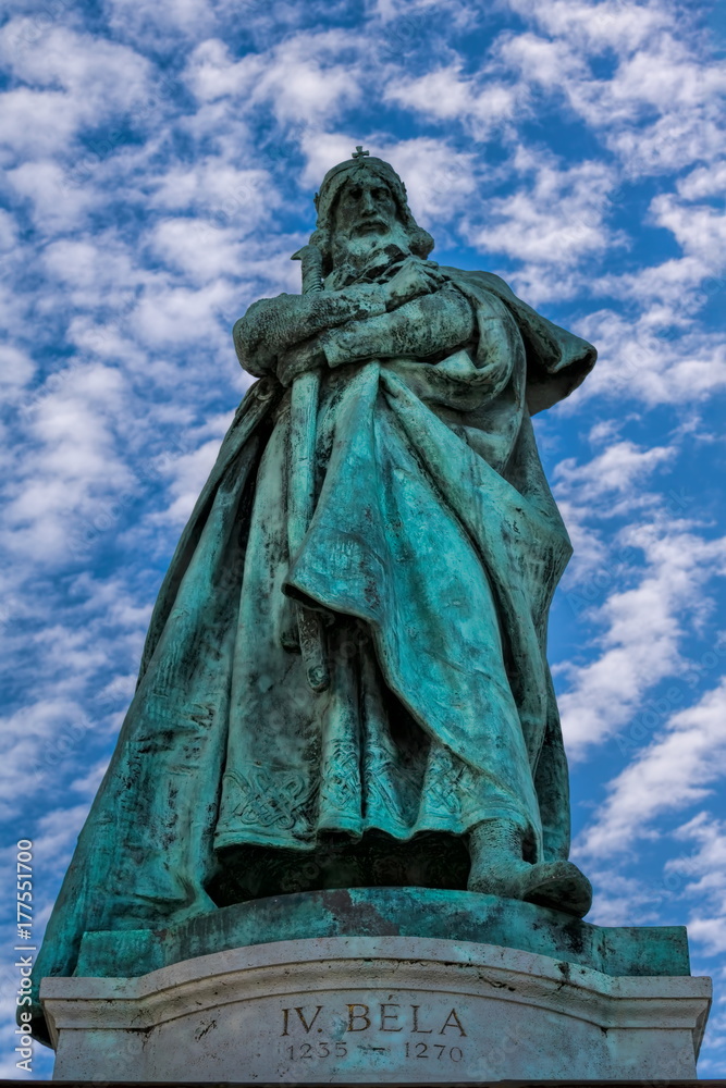 Fototapeta premium Budapest, Heldenplatz Statue
