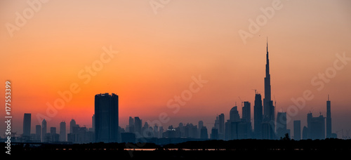 Dubai, United Arab Emirates, Sunset