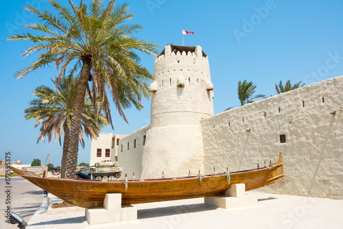 Arabian Fort in Umm al Quwain United Arab Emirates photo