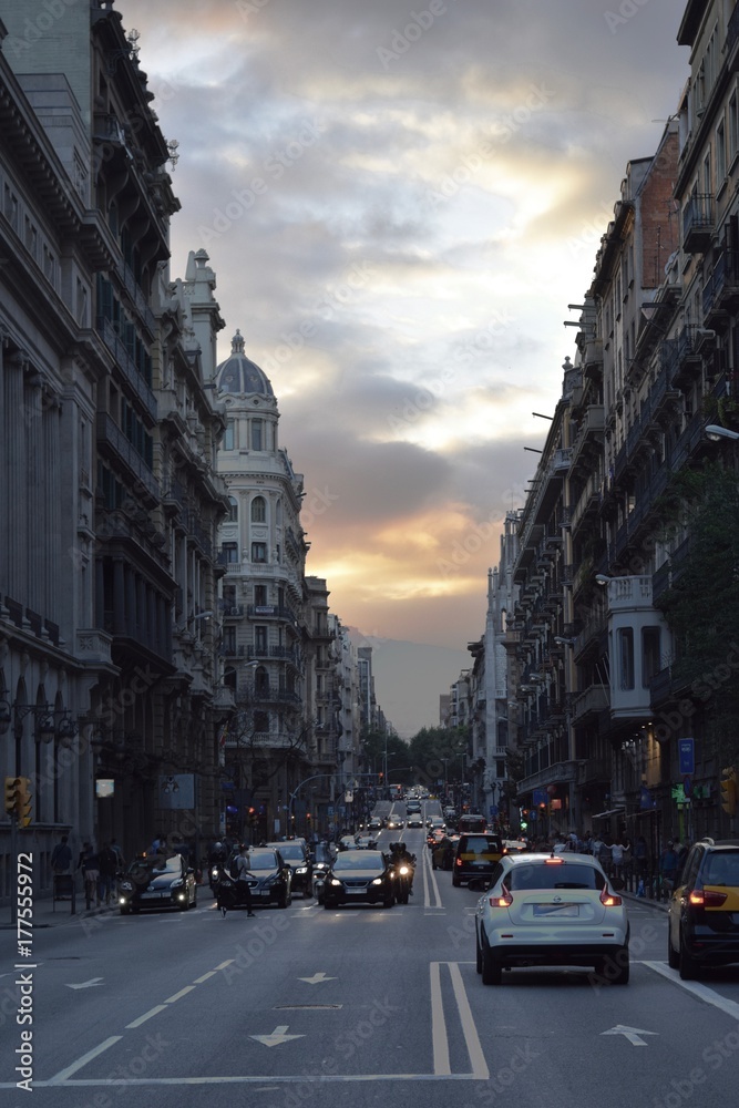 Straßen von Barcelona