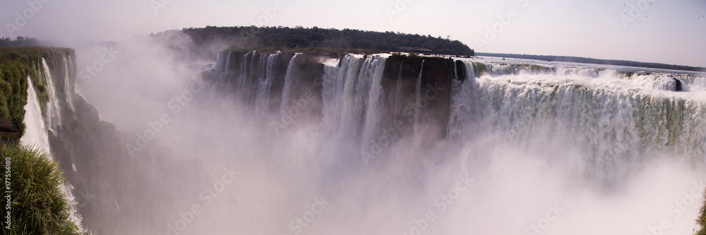 Iguazu Falls in Argentina and Brazil Iguazu Falls in Argentina and Brazil