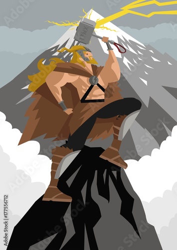 thor nordic mythology god of thunder