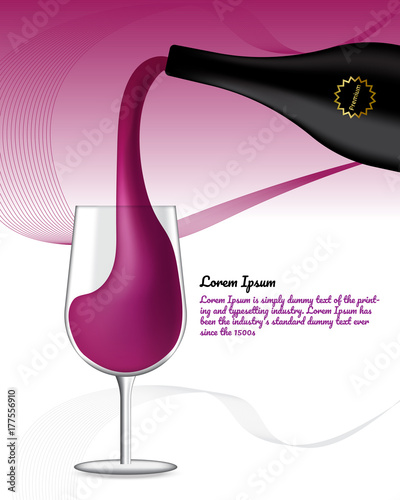 Premium Red Wine for Christmas Party