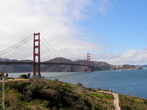 Golden Gate Bridge  San Francisco  California  USA