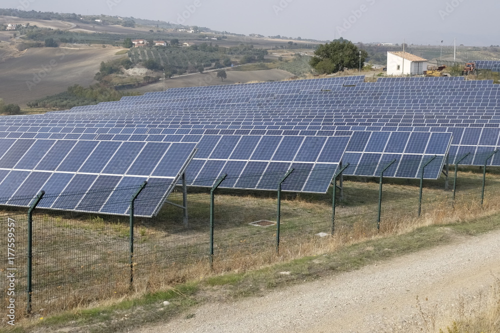 solar panels in the countryside solar panels in the countryside