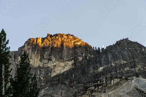 Sunset over Half Dome