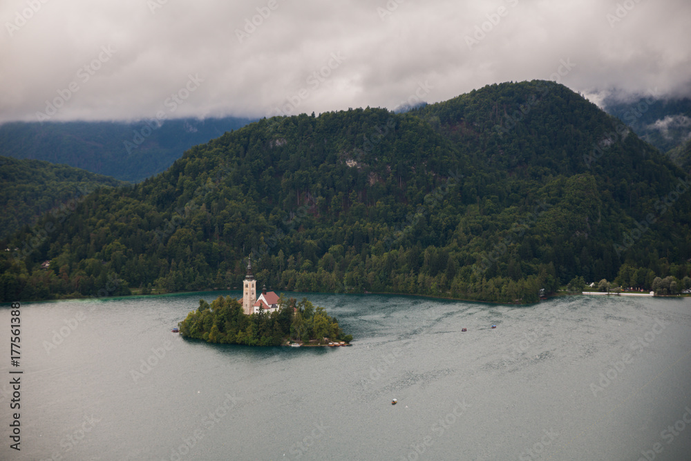 Fototapeta premium Bled, famous destination in Slovenia