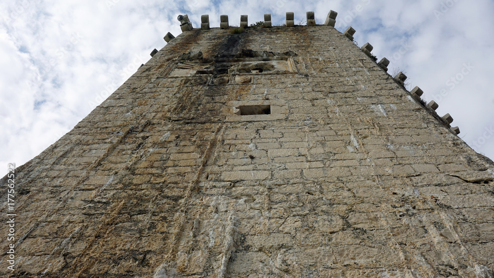 castle of trogir in croatia