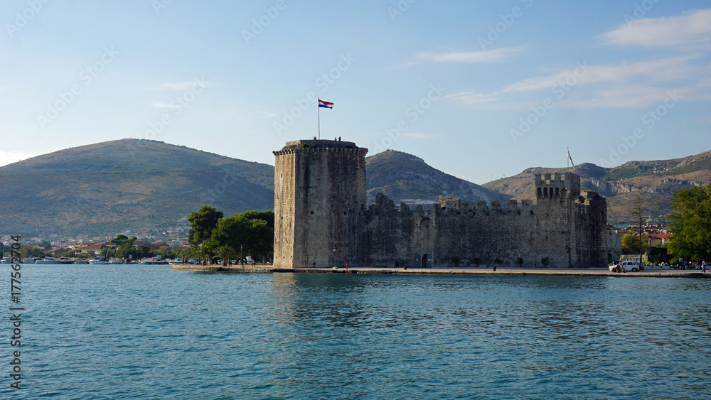 castle of trogir in croatia