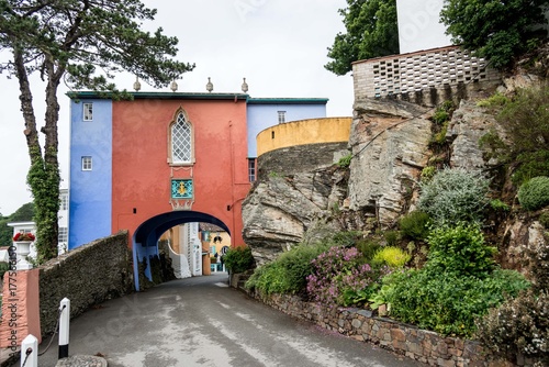 Canvastavla village de portmeirion au pays de galles