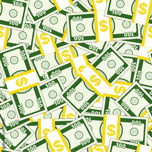 Abstract currency pattern