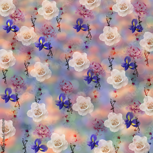 Floral pattern photo