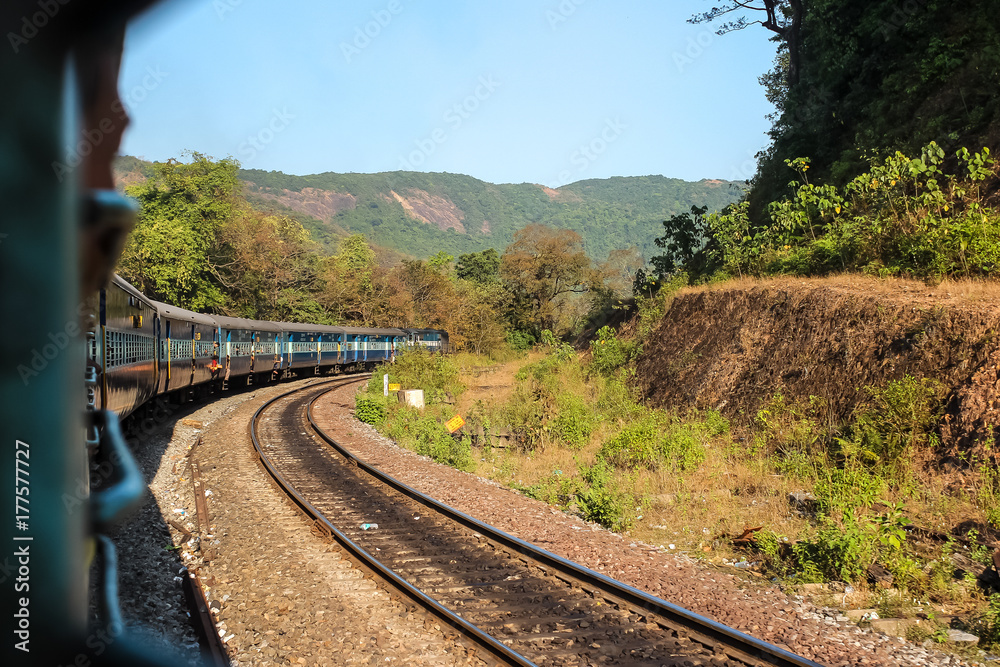 View from the train window, Indian Railways View from the train window, Indian Railways