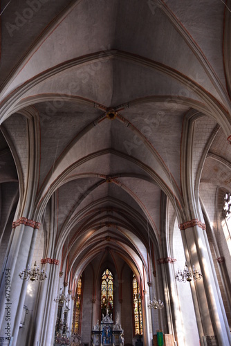 Innenansicht der Lutherischen Pfarrkirche St. Marien (Marburg) 