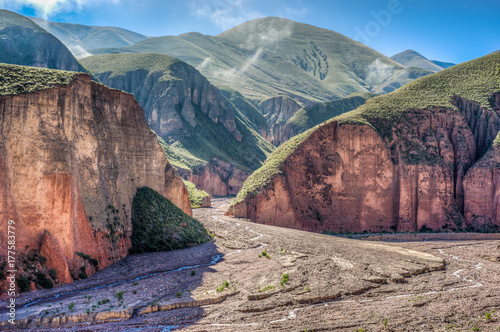 Route 13 to Iruya in Salta Province, Argentina photo