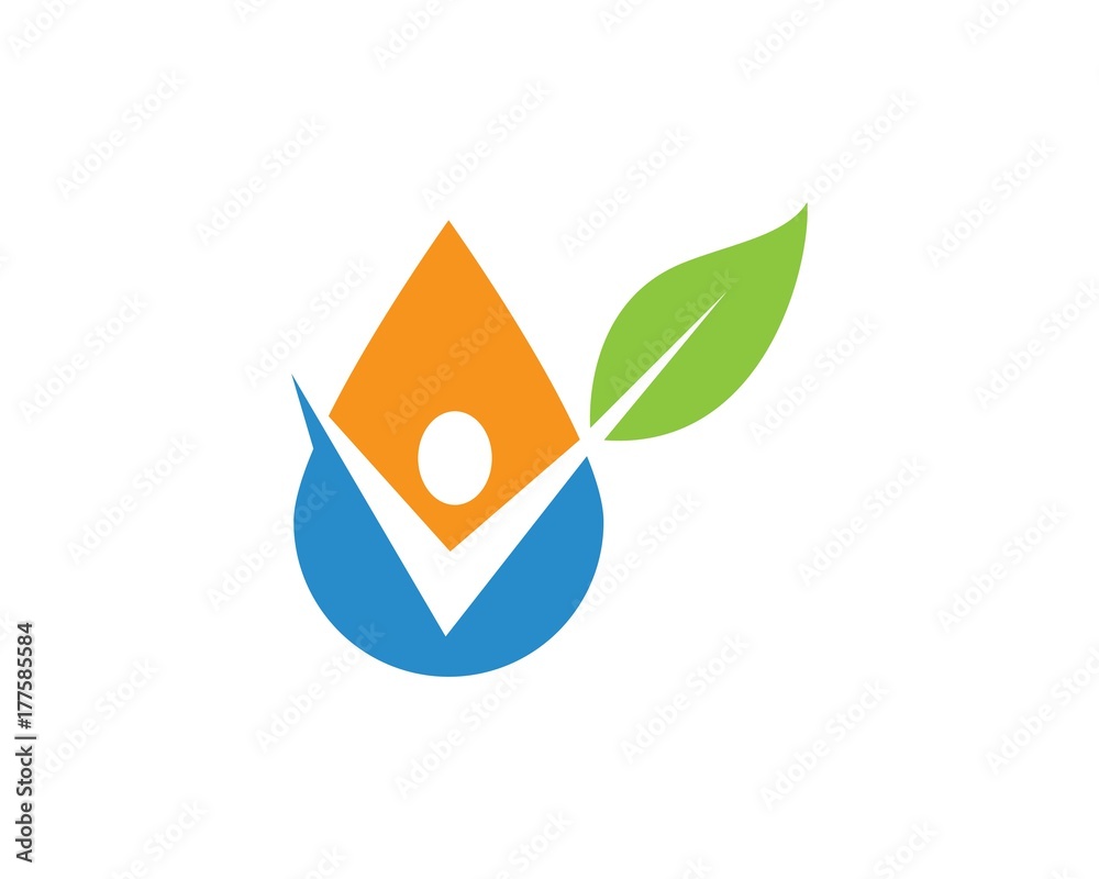 water drop Logo Template water drop Logo Template