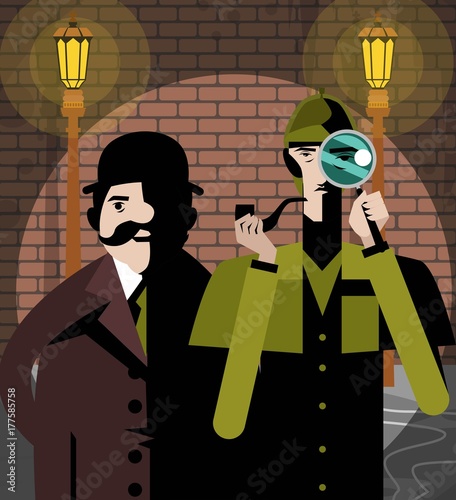 great detective and sidekick in crime alley