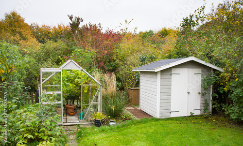 Fotografia Greenhouse in autumn
