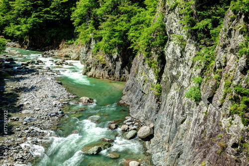 秋山郷中津川渓谷
