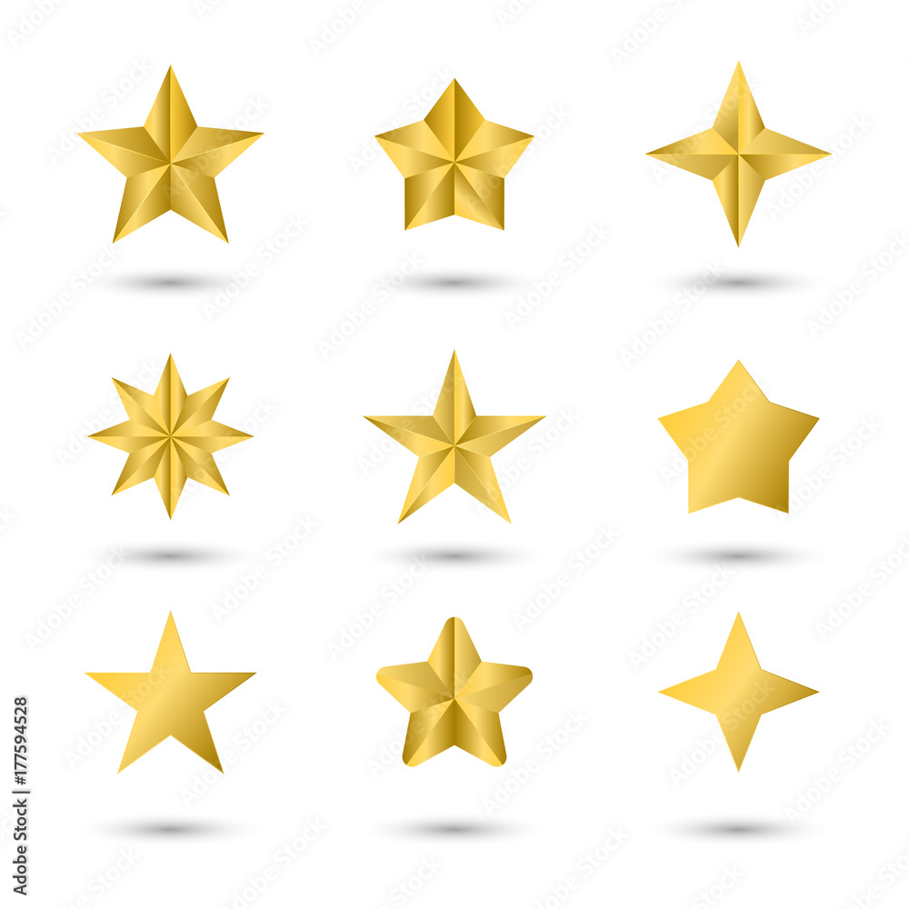 Fototapeta premium christmas star decorations