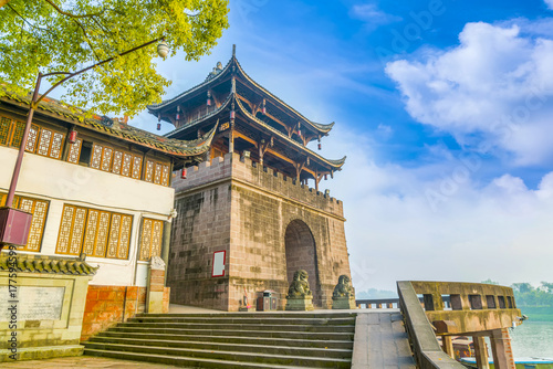 Old Town Wharf, Sichuan photo