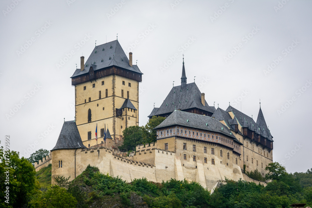 Czech castle Karlstejn