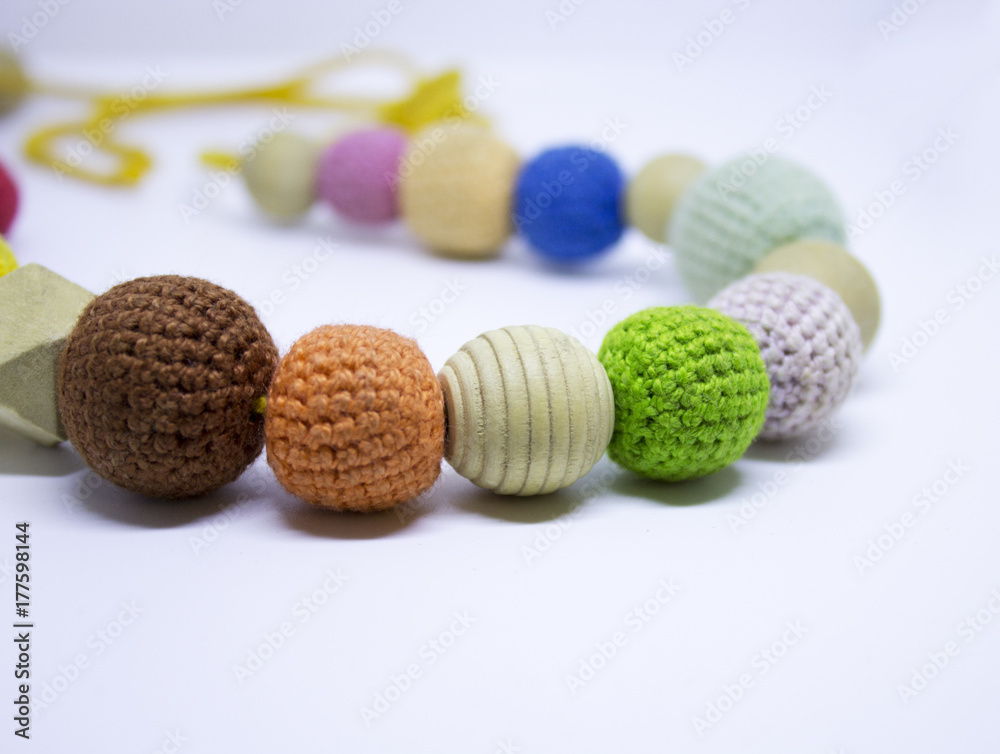 Knitted sling necklace Knitted sling necklace