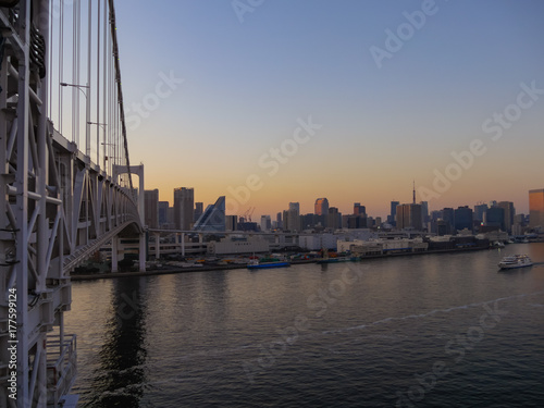 東京 レインボーブリッジ