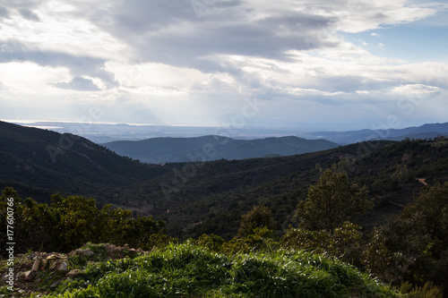 Burcei: panoramica della campagna - Sardegna © GIANFRANCO