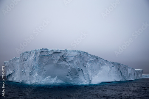 Large Tabular Icebergs, Antarctic Sound, Antarctica