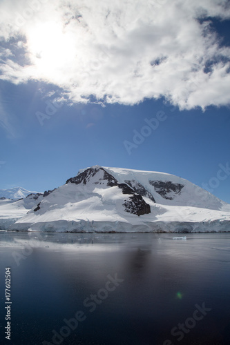 A mountain range in Antarctica. © robert