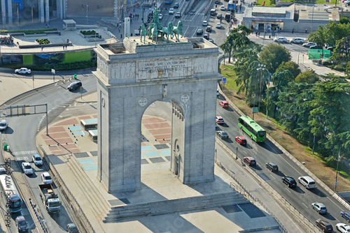 Victory Arch (Arco de la Victoria), Madrid, Spain