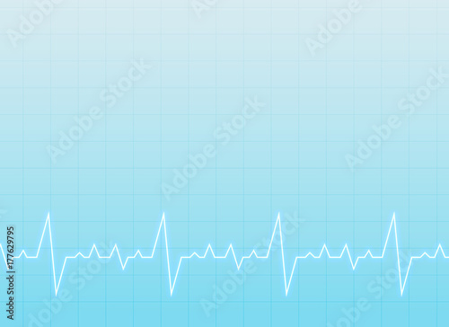 medical and healthcare background with electrocardiogram