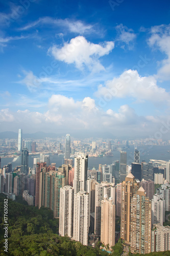 Hong Kong. View from the Peak
