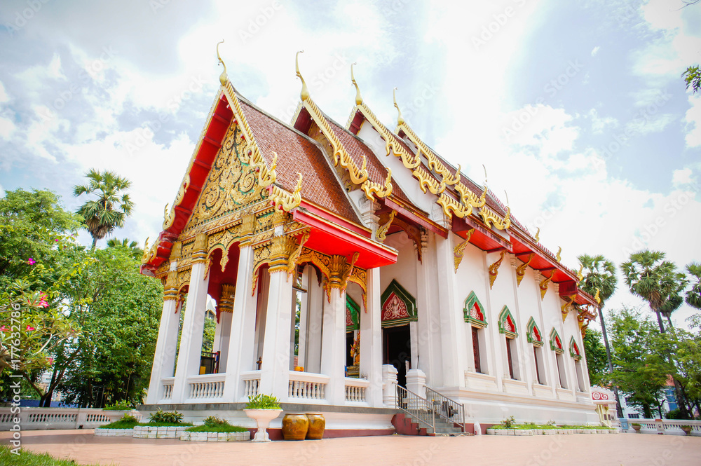 Wat Thai Temple classic style Thailand ,Sacred sites are the faith of Buddhists.