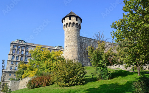 Bastion tower of the old fortress, Budapest, Hungary