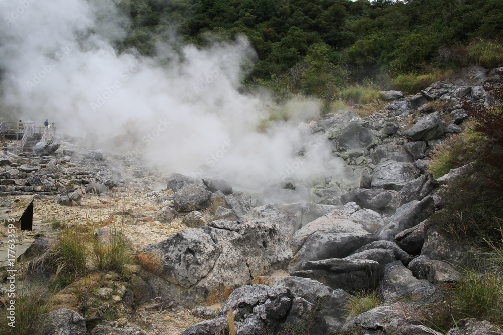 長崎県雲仙市 雲仙地獄 邪見地獄 長崎県雲仙市 雲仙地獄 邪見地獄