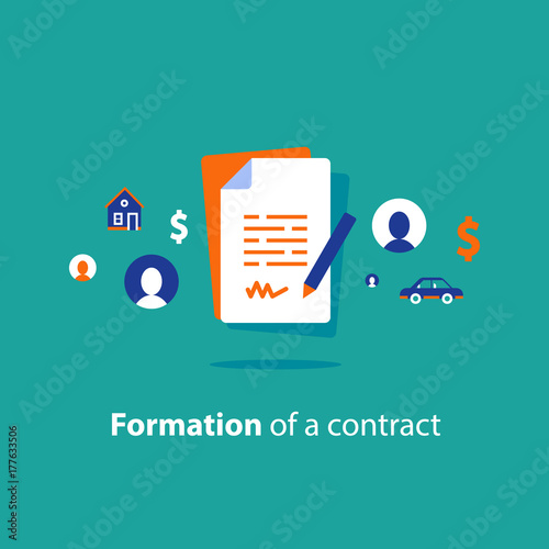 Application form composition, contract creation service, document formation, last will, prenup terms conditions, divorce property separation, settlement agreement