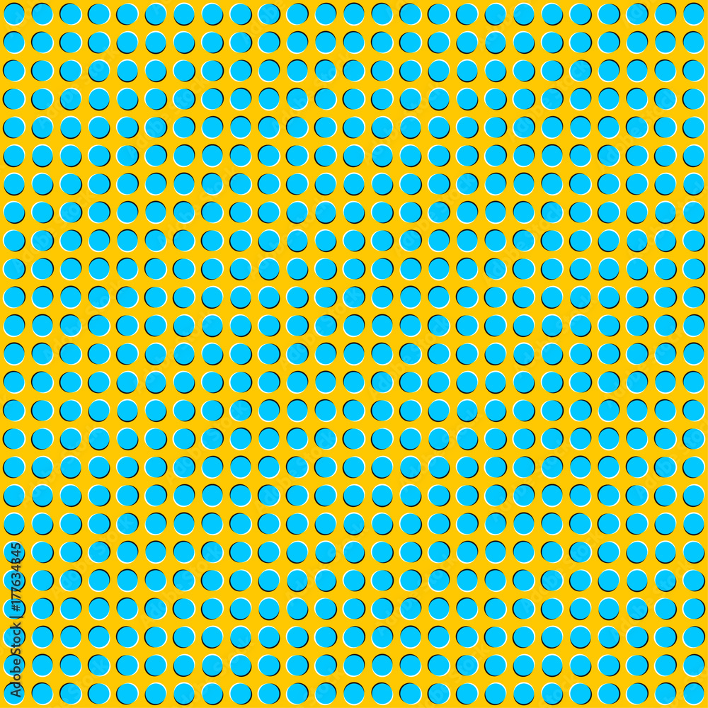 Optical illusion of motion. Illusion of moving waves for Your business