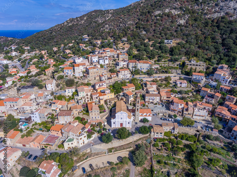 Lumio in der Balagne auf Korsika