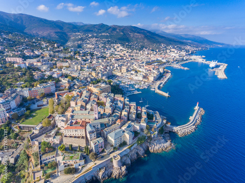 Bastia an der Ostküste von Korsika im Departement Haute-Corse photo