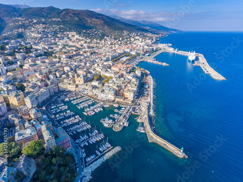 Bastia an der Ostküste von Korsika im Departement Haute-Corse