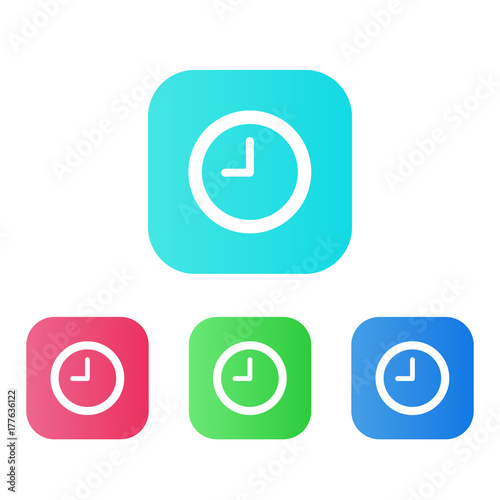 Four Colors - Flat App Icons