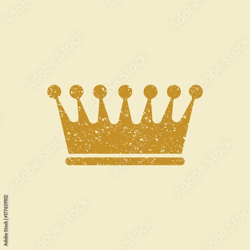 Crown icon. Vector Illustration