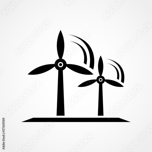 wind power Icon.