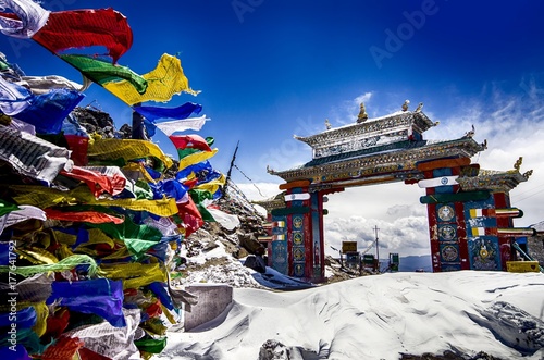 A view of 'Tawang' monastery, 'Arunachal Pradesh', North East India.