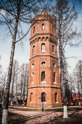 Water tower Zaraysk Moscow region Russia